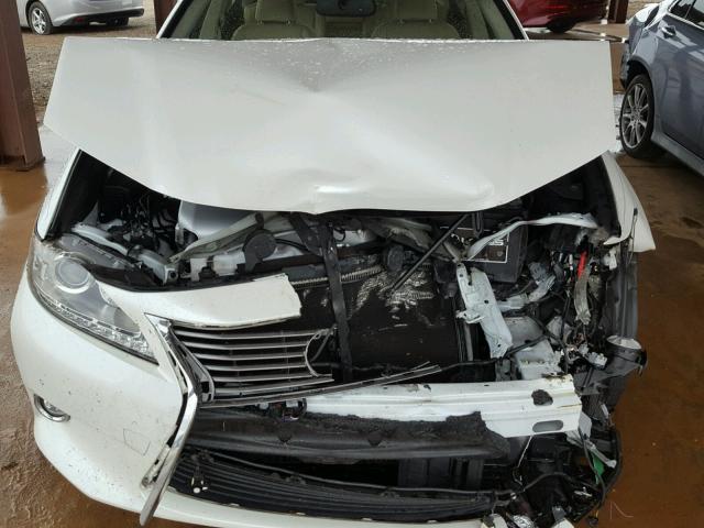 JTHBK1GG4E2142034 - 2014 LEXUS ES 350 WHITE photo 7