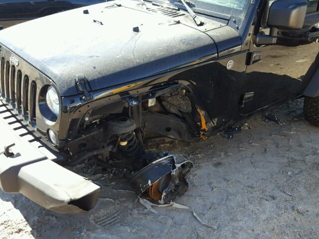 1C4AJWAG4HL551168 - 2017 JEEP WRANGLER S შავი ფოტო 9