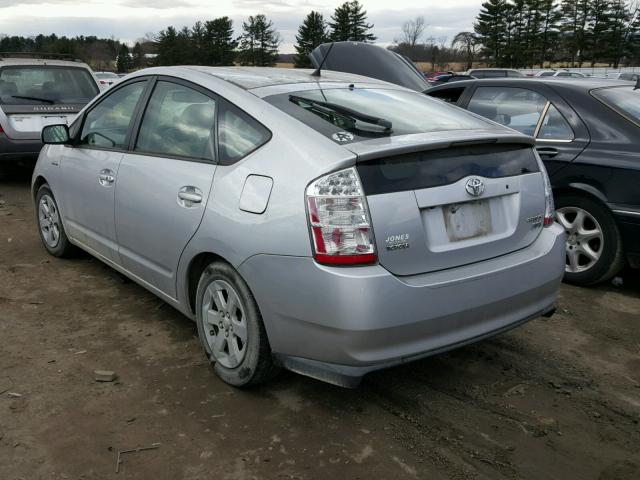 JTDKB20UX67539694 - 2006 TOYOTA PRIUS SILVER photo 3