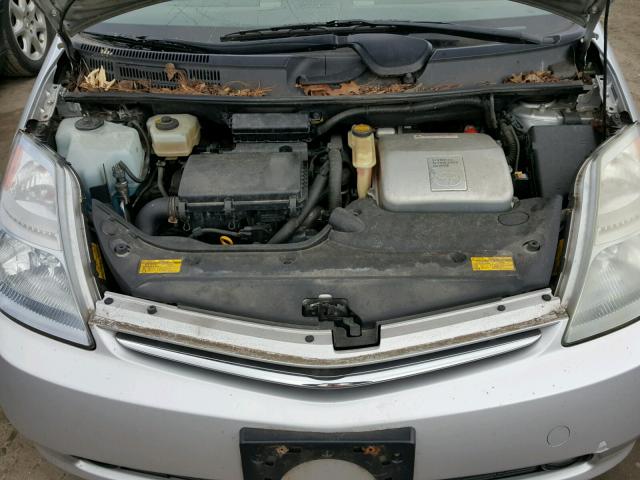 JTDKB20UX67539694 - 2006 TOYOTA PRIUS SILVER photo 7