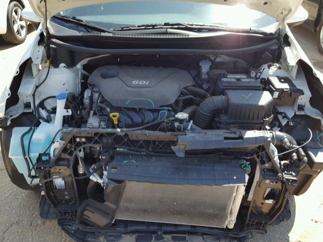 KNADM4A34F6504463 - 2015 KIA RIO LX Սպիտակ լուսանկար 7