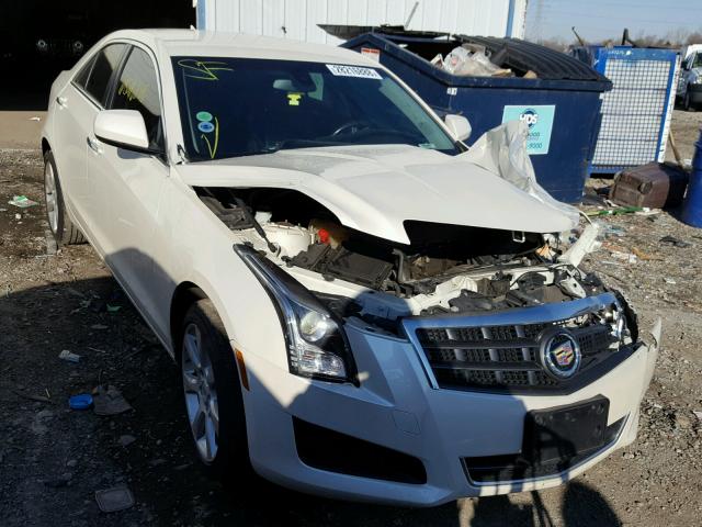 1G6AG5RX1E0114158 - 2014 CADILLAC ATS CREAM photo 1