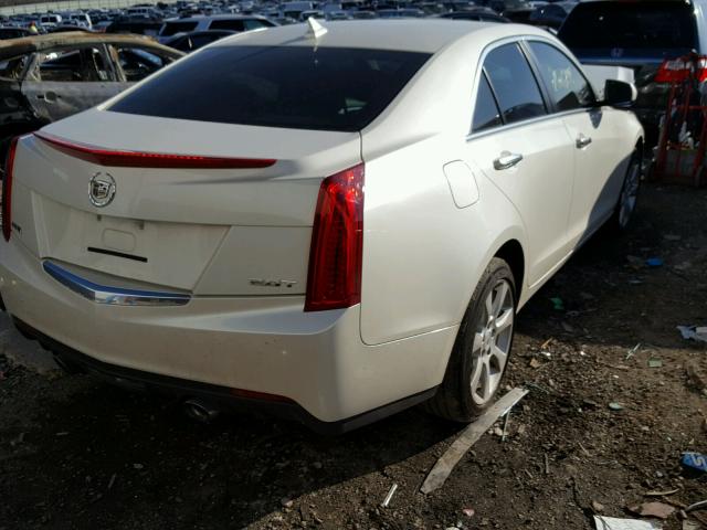 1G6AG5RX1E0114158 - 2014 CADILLAC ATS CREAM photo 4