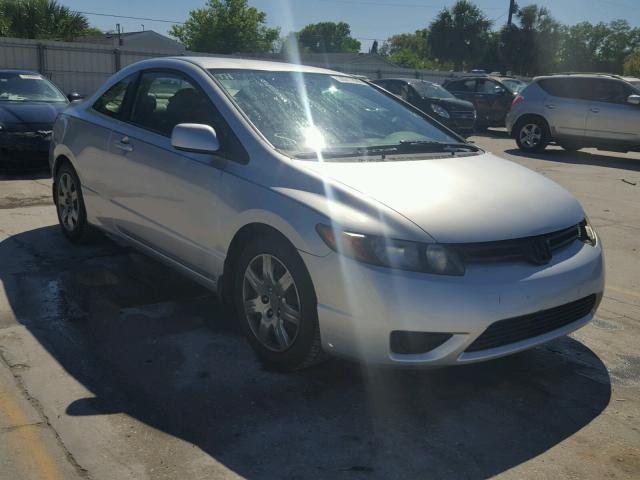 2HGFG12658H539171 - 2008 HONDA CIVIC LX SILVER photo 1