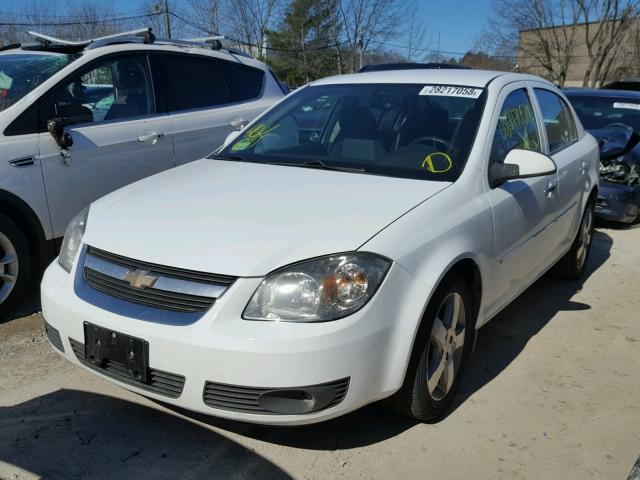 1G1AD5F54A7239531 - 2010 CHEVROLET COBALT 1LT WHITE photo 2