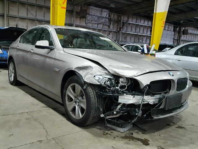 WBAXH5C55DD108671 - 2013 BMW 528 XI SILVER photo 1