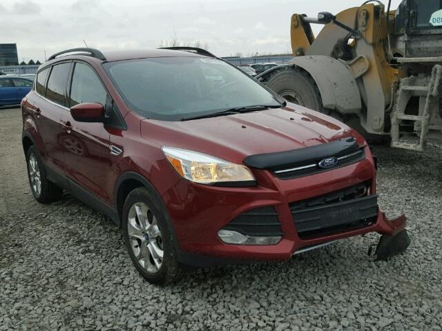 1FMCU9GX2EUA00344 - 2014 FORD ESCAPE SE RED photo 1