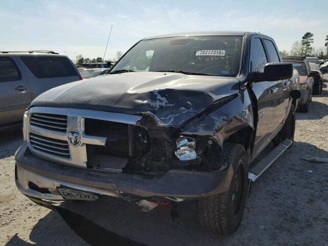 1C6RR7LMXFS717448 - 2015 RAM 1500 SLT GRAY photo 2