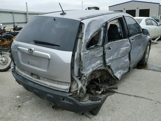 5J6RE48767L007944 - 2007 HONDA CR-V EXL SILVER photo 4