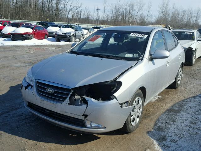 KMHDU46D59U819014 - 2009 HYUNDAI ELANTRA GL SILVER photo 2