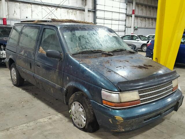 2P4GH2531SR140424 - 1995 PLYMOUTH VOYAGER GREEN photo 1