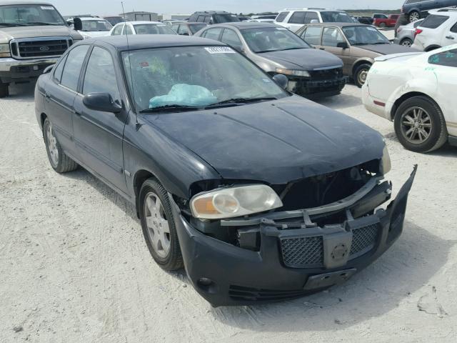 3N1CB51D25L555504 - 2005 NISSAN SENTRA 1.8 BLACK photo 1