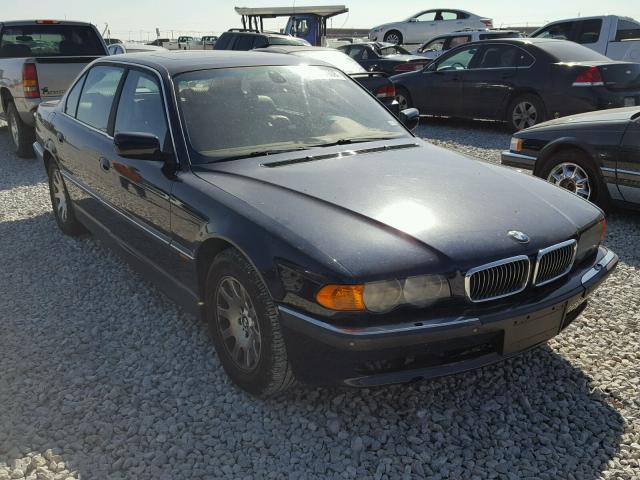 WBAGH8341YDP16122 - 2000 BMW 740 IL BLUE photo 1