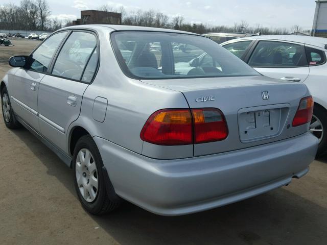 2HGEJ6619XH593211 - 1999 HONDA CIVIC BASE SILVER photo 3