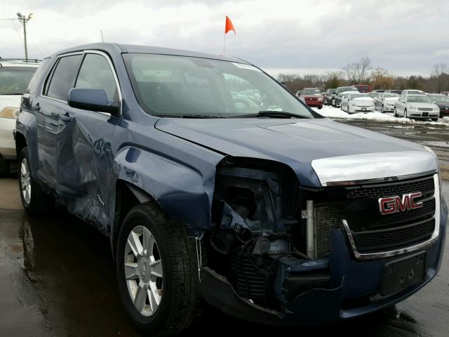 2CTALMEC9B6399074 - 2011 GMC TERRAIN SL BLUE photo 1