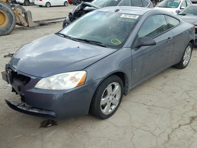 1G2ZH17N084187949 - 2008 PONTIAC G6 GT GRAY photo 2