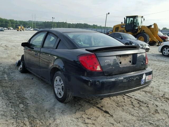 1G8AN12F13Z199597 - 2003 SATURN ION LEVEL BLACK photo 3