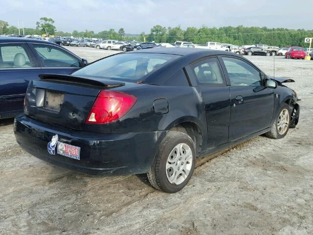 1G8AN12F13Z199597 - 2003 SATURN ION LEVEL BLACK photo 4