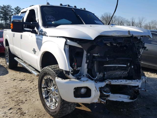 1FT7W2BT6FEC60527 - 2015 FORD F250 SUPER WHITE photo 1