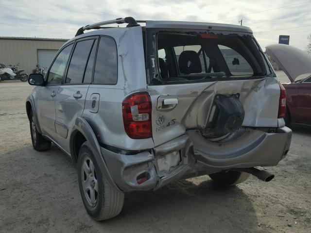 JTEGD20V640032625 - 2004 TOYOTA RAV4 SILVER photo 3