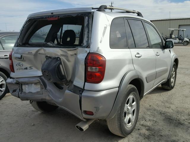 JTEGD20V640032625 - 2004 TOYOTA RAV4 SILVER photo 4