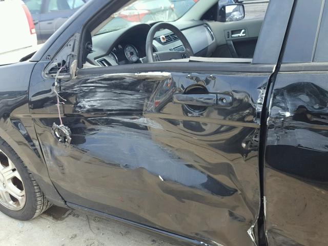 1FAHP36N99W115182 - 2009 FORD FOCUS SES BLACK photo 9