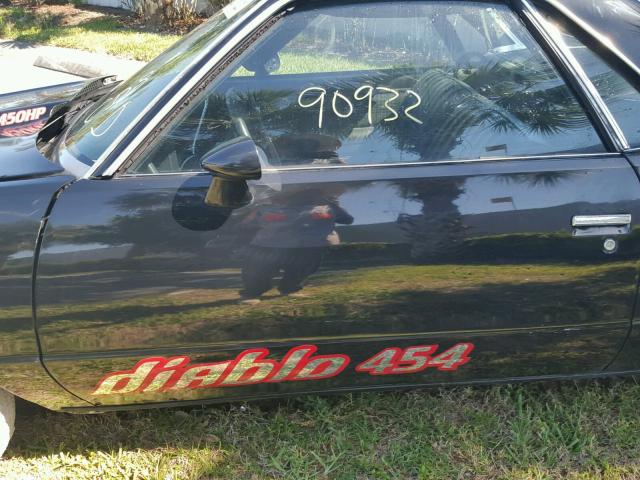 1W80H9R437949 - 1979 CHEVROLET EL CAMINO BLACK photo 10