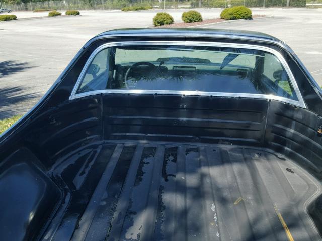 1W80H9R437949 - 1979 CHEVROLET EL CAMINO BLACK photo 6