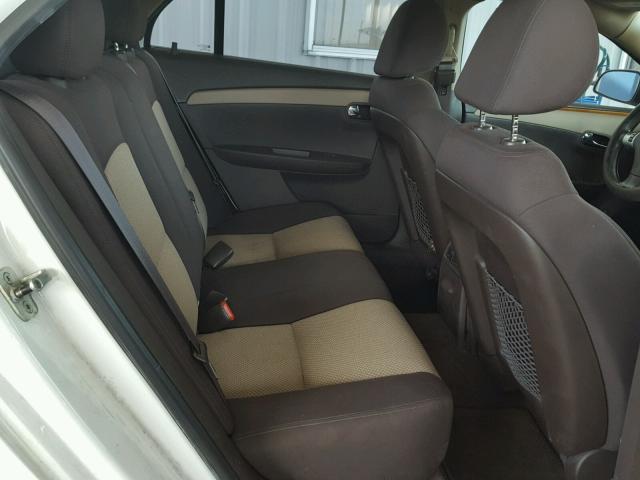 1G1ZC5E17BF114521 - 2011 CHEVROLET MALIBU 1LT 白色 照片 6