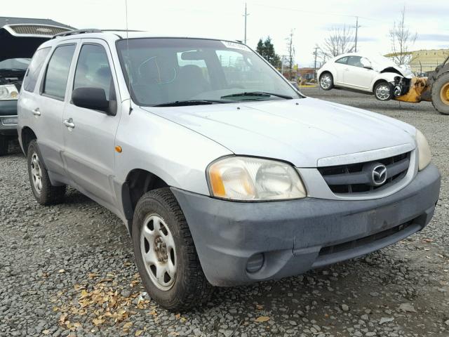 4F2UU07B61KM19117 - 2001 MAZDA TRIBUTE DX SILVER photo 1