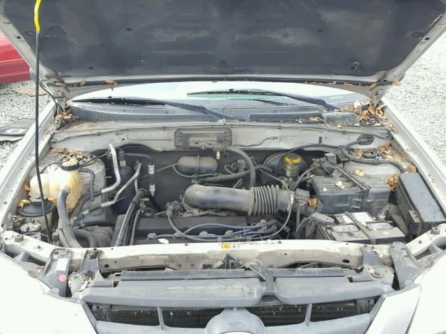 4F2UU07B61KM19117 - 2001 MAZDA TRIBUTE DX SILVER photo 7