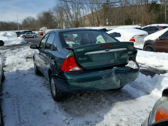 1FAFP3835YW404416 - 2000 FORD FOCUS ZTS GREEN photo 3