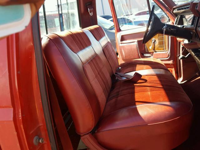 2FTHF2517ECA54068 - 1984 FORD F250 RED photo 6