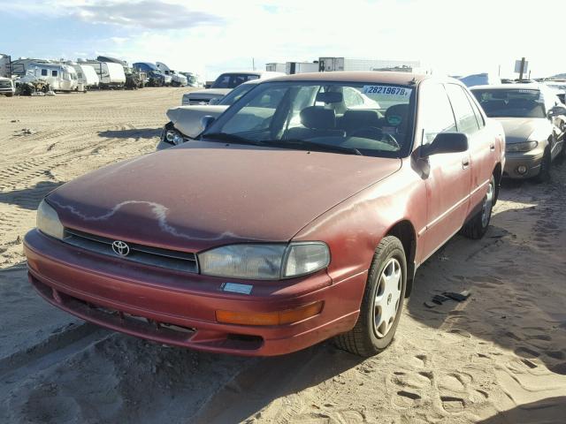 JT2SK11E8R0215294 - 1994 TOYOTA CAMRY BASE MAROON photo 2