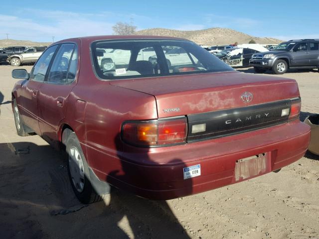 JT2SK11E8R0215294 - 1994 TOYOTA CAMRY BASE MAROON photo 3