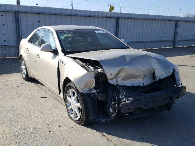 1G6DF577480175673 - 2008 CADILLAC CTS GOLD photo 1
