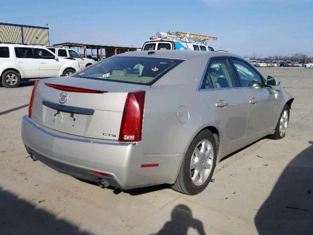 1G6DF577480175673 - 2008 CADILLAC CTS GOLD photo 4