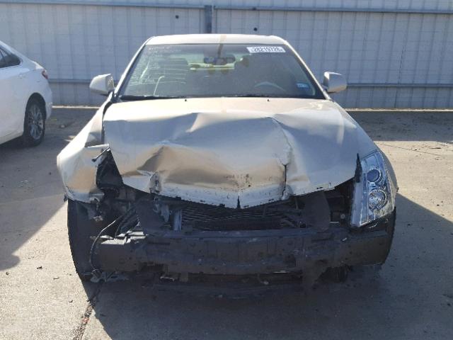 1G6DF577480175673 - 2008 CADILLAC CTS GOLD photo 9