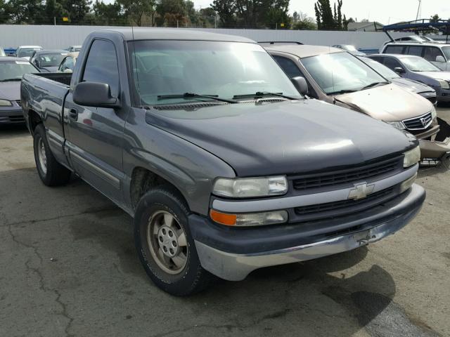 1GCEC14W32Z186584 - 2002 CHEVROLET SILVERADO GRAY photo 1