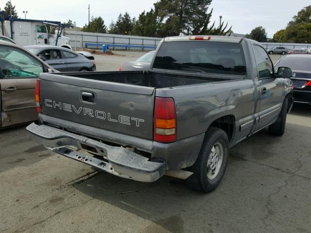 1GCEC14W32Z186584 - 2002 CHEVROLET SILVERADO GRAY photo 4