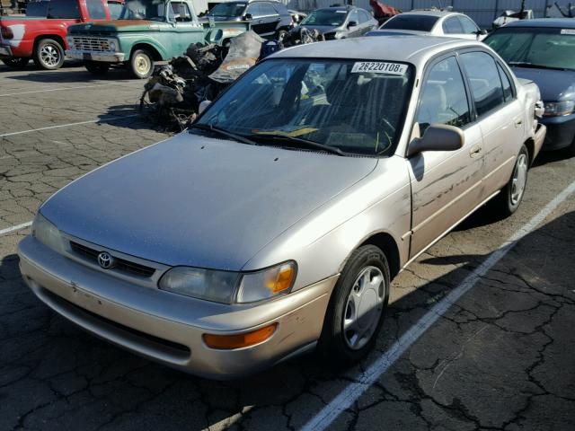 1NXBB02E5VZ573077 - 1997 TOYOTA COROLLA DX TAN photo 2