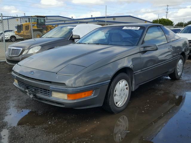 1ZVPT20C9L5128804 - 1990 FORD PROBE GL GRAY photo 2