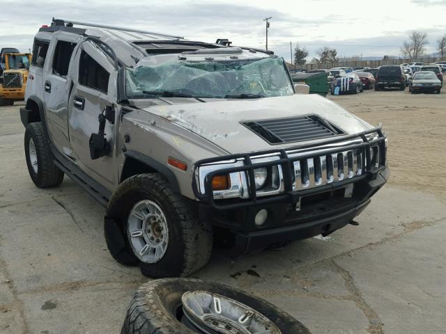 5GRGN23U73H118349 - 2003 HUMMER H2 TAN photo 1