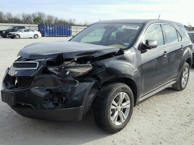 2GNALBEK6D1124230 - 2013 CHEVROLET EQUINOX LS GRAY photo 2