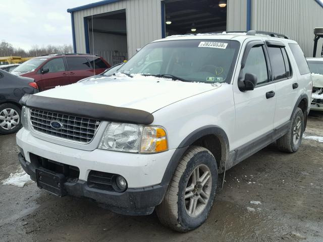 1FMZU73K23ZA69401 - 2003 FORD EXPLORER X WHITE photo 2