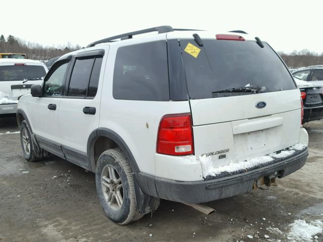 1FMZU73K23ZA69401 - 2003 FORD EXPLORER X WHITE photo 3