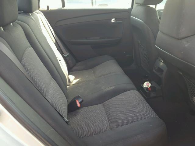 1G1ZC5E0XAF287102 - 2010 CHEVROLET MALIBU 1LT 银色 照片 6