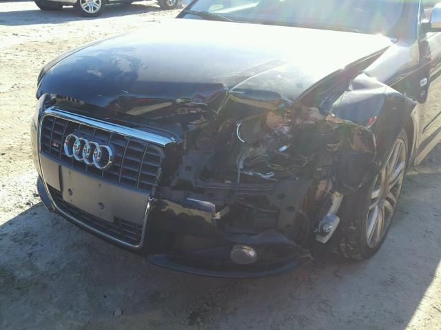 WAUGL78E67A256210 - 2007 AUDI NEW S4 QUA BLACK photo 9