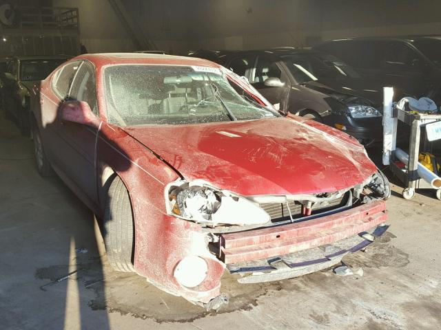 2G2WR524141363046 - 2004 PONTIAC GRAND PRIX MAROON photo 1
