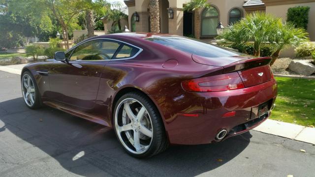 SCFBF03B58GC08886 - 2008 ASTON MARTIN V8 VANTAGE MAROON photo 2